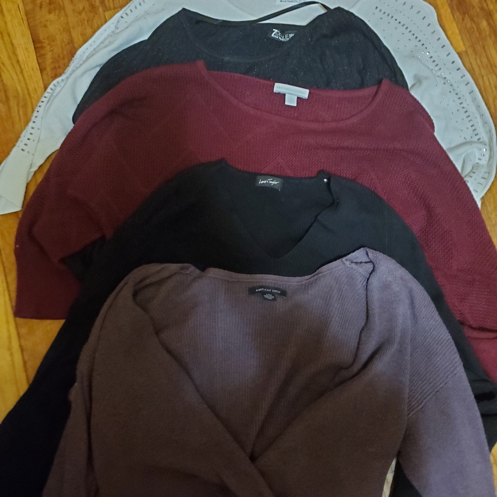 Bundle of sweaters